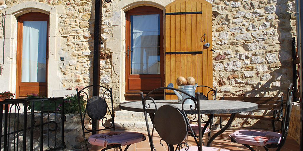 terrasse chambre Saint Victor